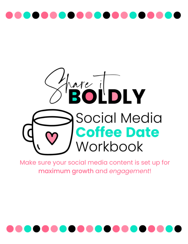 social media coffee date workbook, brooke norlin